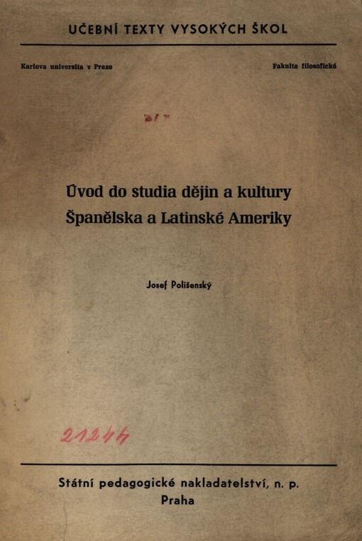 Úvod do studia dějin a kultury Španělska a Latinské Ameriky