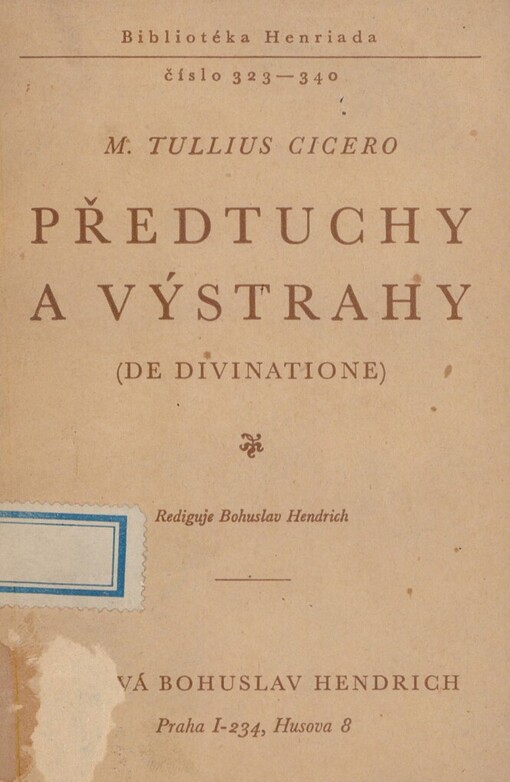 Předtuchy a výstrahy