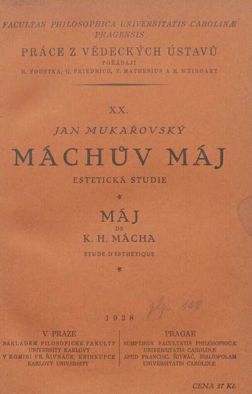 Máchův Máj: estetická studie