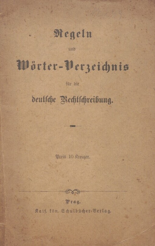 Regeln und Wörter-Verzeichnis für die deutsche Rechtschreibung