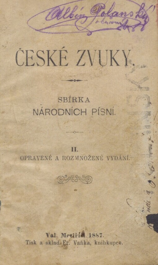 České zvuky: sbírka národních písní