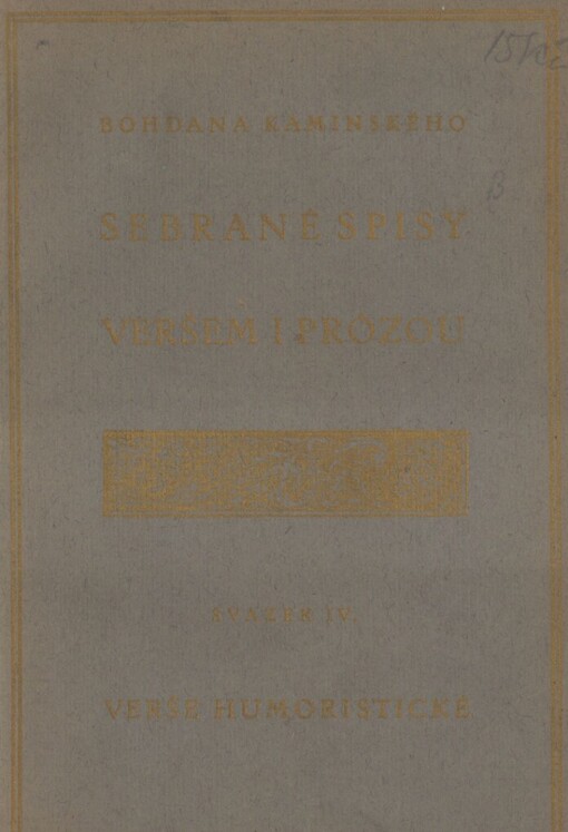 Verše humoristické