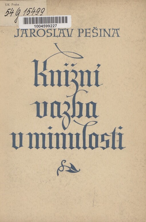 Knižní vazba v minulosti