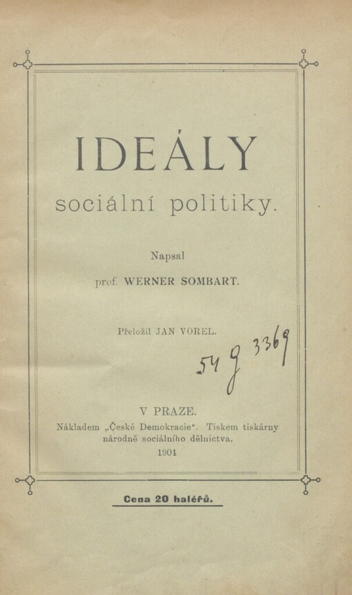 Ideály sociální politiky