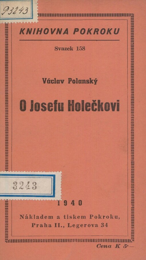 O Josefu Holečkovi