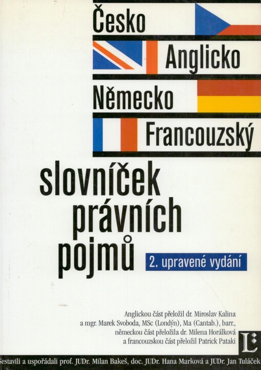 Česko-anglicko-německo-francouzský slovníček právních pojmů