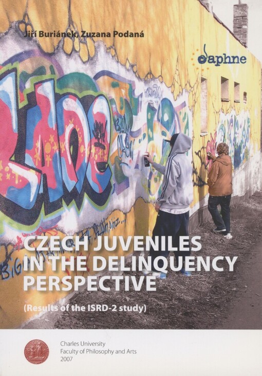 Czech juveniles in the delinquency perspective: (results of the ISRD-2 study)