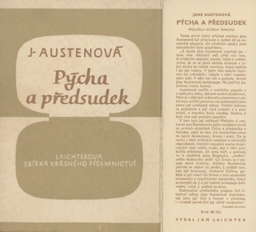 Pýcha a předsudek: román