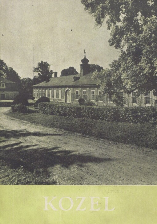 Kozel: st. zámek : [tur. brožurka]