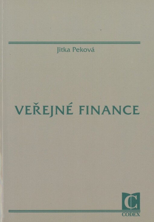 Veřejné finance: úvod do problematiky