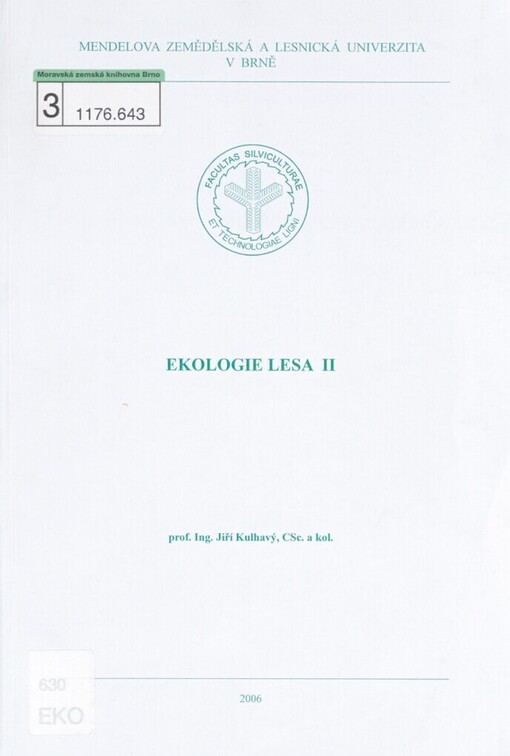 Ekologie lesa II