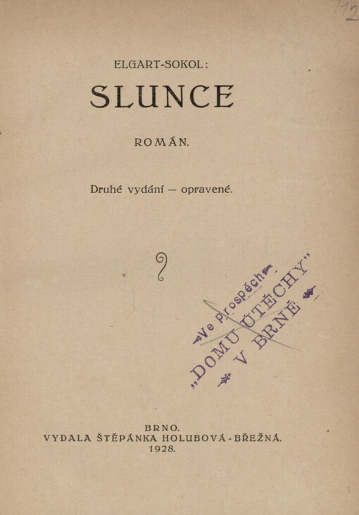 Slunce: román