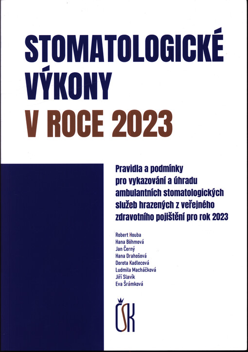 Stomatologické výkony v roce 2023