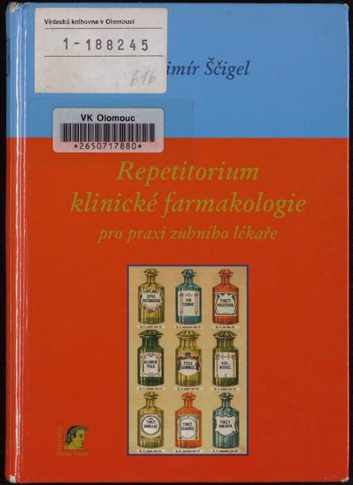 Repetitorium klinické farmakologie pro praxi zubního lékaře