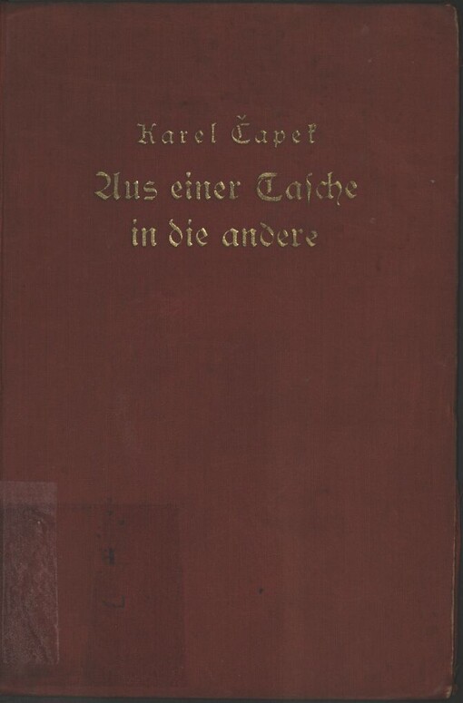 Aus einer Tasche in die andere