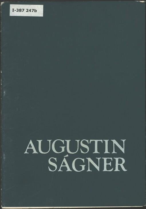Augustin Ságner: malířské dílo