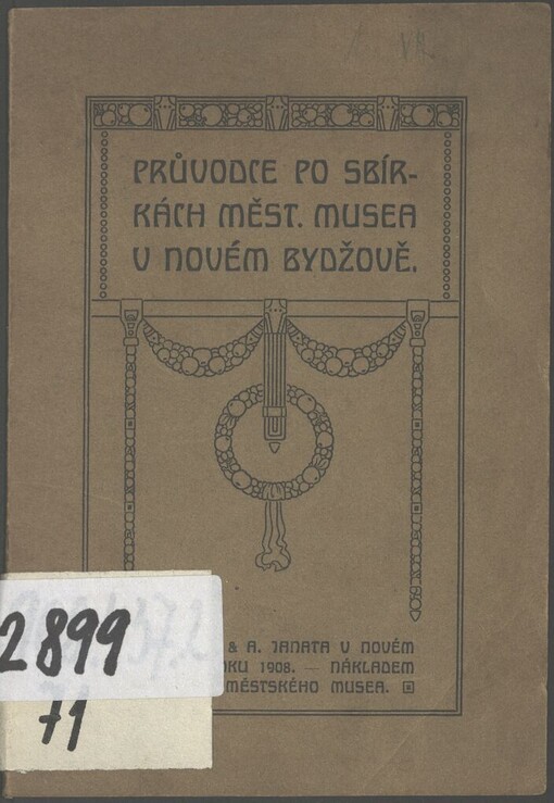Průvodce po sbírkách městského Musea v Nov. Bydžově