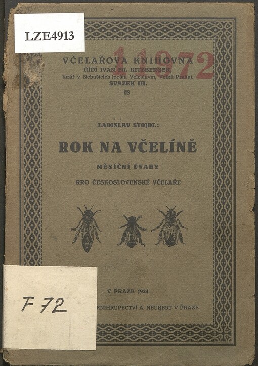 Rok na včelíně: měsíční úvahy pro československé včelaře