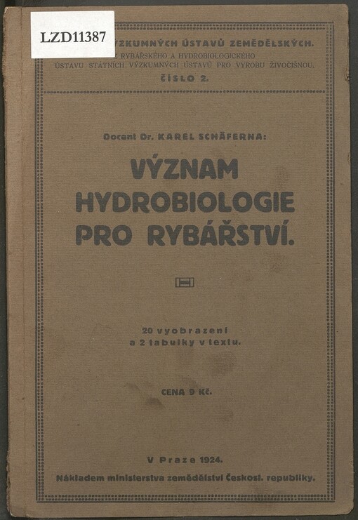 Význam hydrobiologie pro rybářství