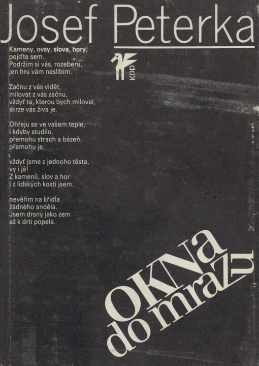 Okna do mrazu: výbor z poezie