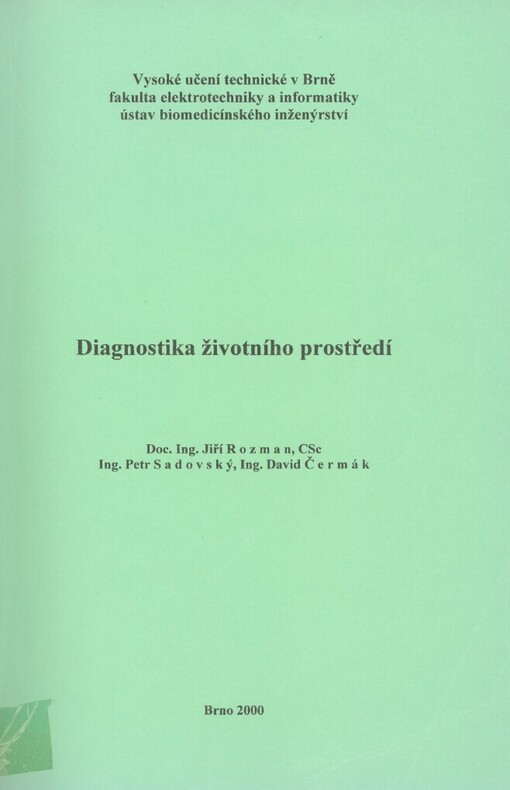 Diagnostika životního prostředí