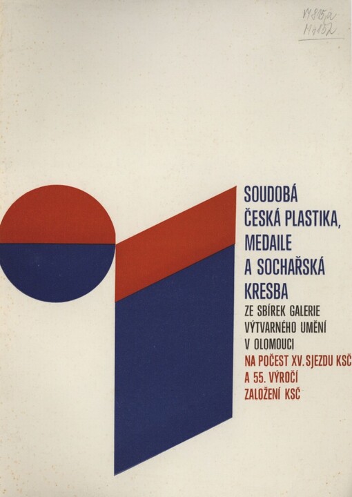 Soudobá česká plastika, medaile a sochařská kresba ze sbírek Galerie výtvarného umění v Olomouci: [katalog výstavy, Olomouc 1976
