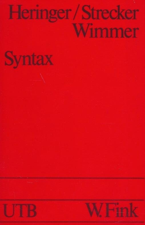 Syntax :Fragen, Lösungen, Alternativen