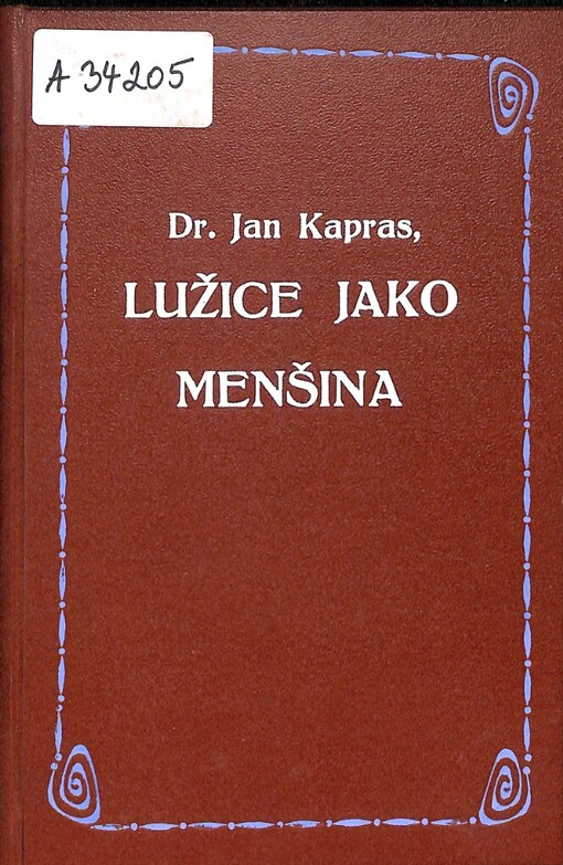 Lužice jako menšina