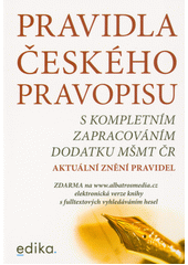 Pravidla českého pravopisu (odkaz v elektronickém katalogu)