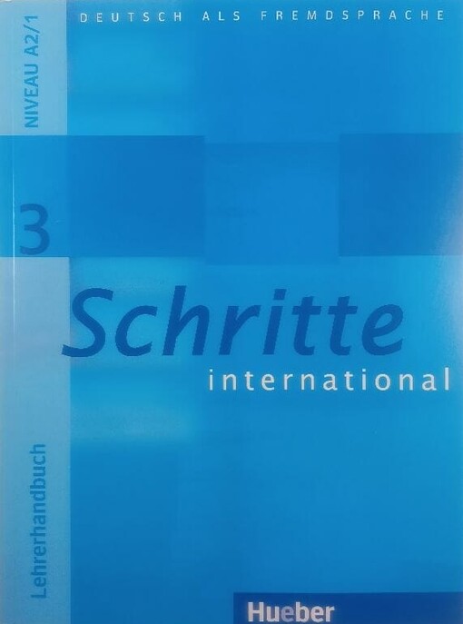 Schritte international 3.Lehrerhandbuch