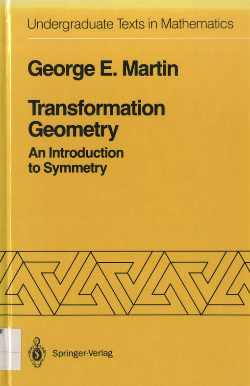 Transformation geometry : an introduction to symmetry