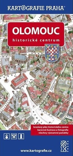 Olomouchistorické centrum : kreslený plán historického centra