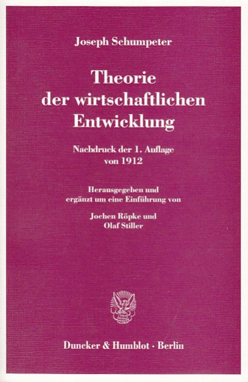 Theorie der wirtschaftlichen Entwicklung