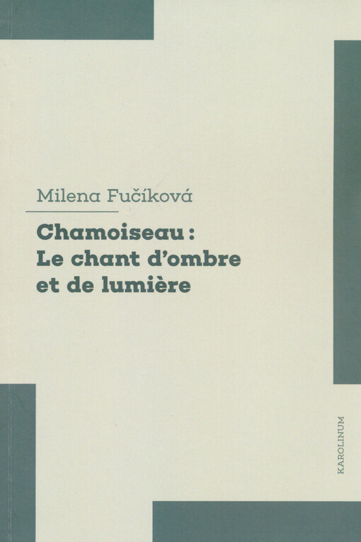 Patrick Chamoiseau: Le chant d'ombre et de lumière