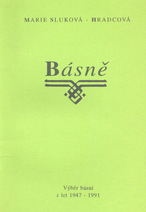 Básně : výběr z básní z let 1947-1991