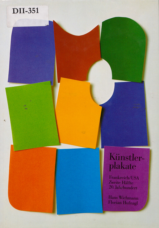 Künstler-Plakate : Künstlerplakate : Frankreich/USA : zweite Hälfte 20. Jahrhundert
