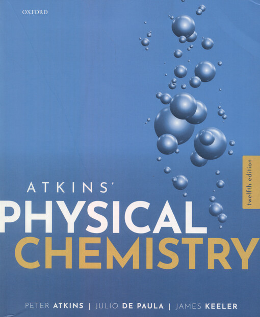 Atkins' physical chemistry
