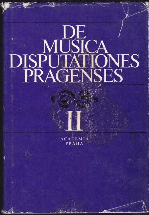De musica disputationes Pragenses.1. [sv.