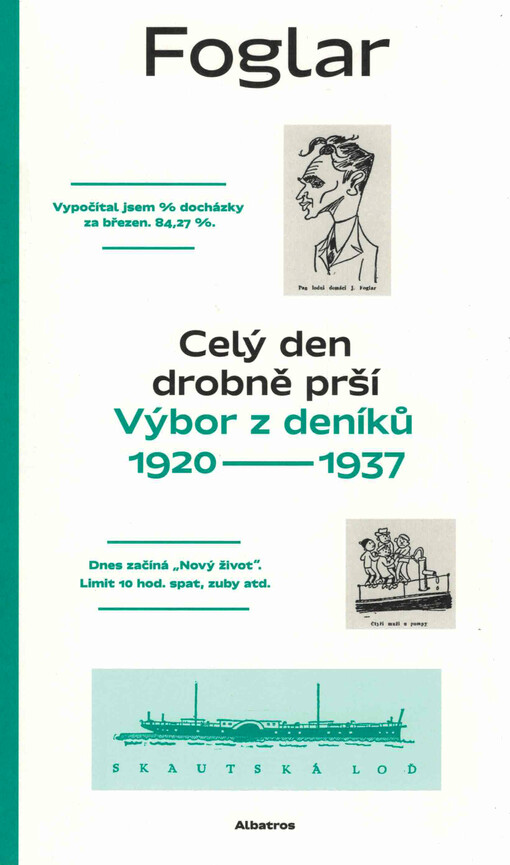 Celý den drobně prší : výbor z deníků. 1920-1937