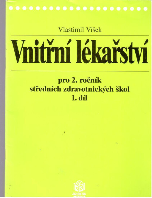 Vnitřní lékařství pro 2. ročník středních zdravotnických škol
