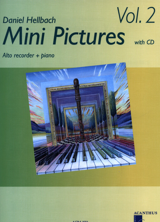 Mini pictures : alto recorder + piano.  Vol. 2