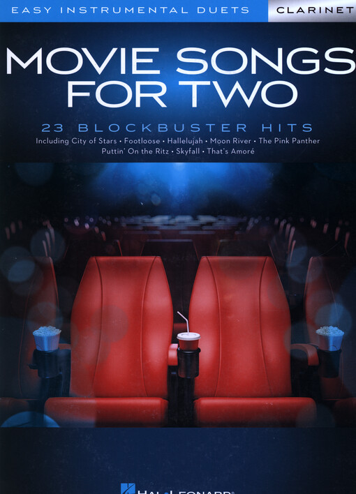 Movie Songs for Two Clarinets : Easy Instrumental Duets