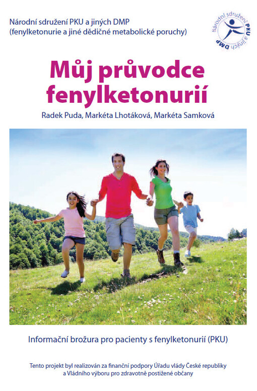 Můj průvodce fenylketonurií :[informační brožura pro pacienty s fenylketonurií (PKU)]