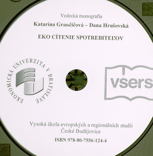 Eko cítenie spotrebiteľov : vedecká monografia