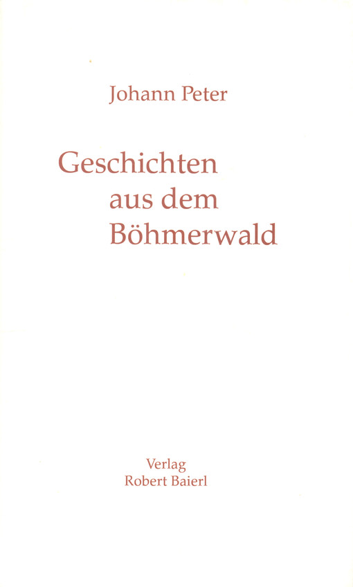 Geschichten aus Böhmerwald