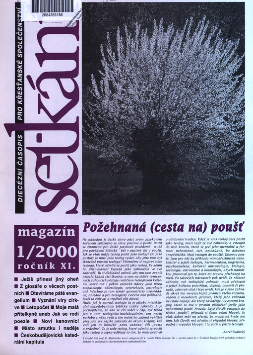 Setkání : revue pro společenský život diecese