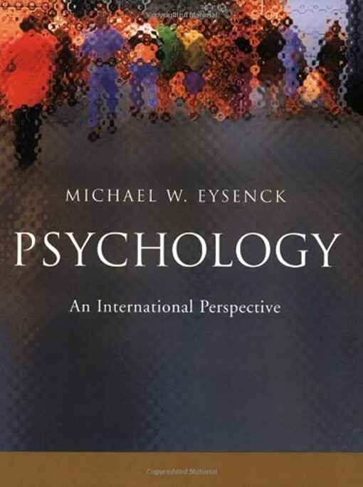 Psychology :an international perspective