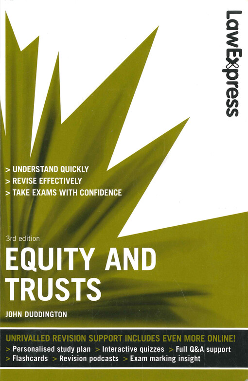 Equity and trusts