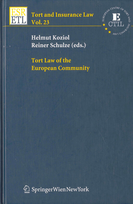 Tort law of the European community