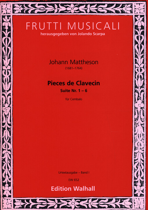 Suites pour le Clavecin. Band I, Nr. I-VI